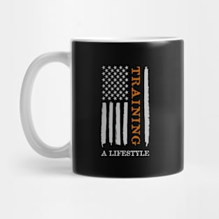 trainging American Flag Mug